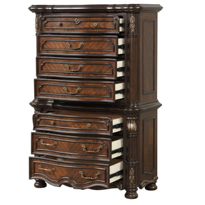 Bella Notte - Chest Top - Mahogany Brown