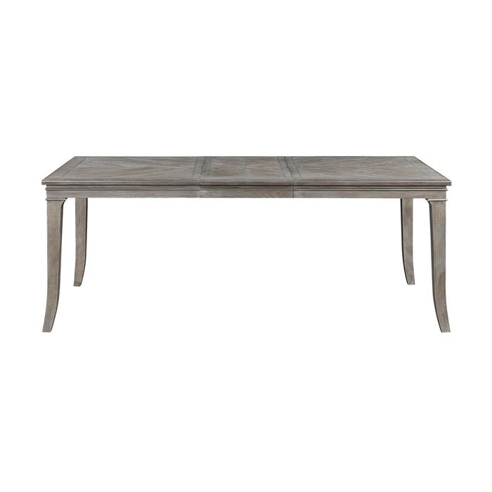 Garner Brown Gray Dining Table