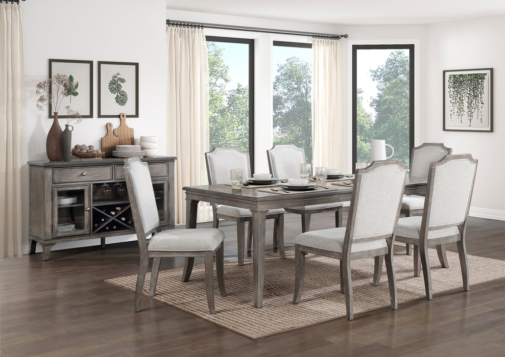 Garner Brown Gray Dining Table