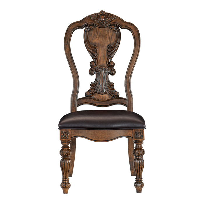 Bergen Dark Oak Side Chair