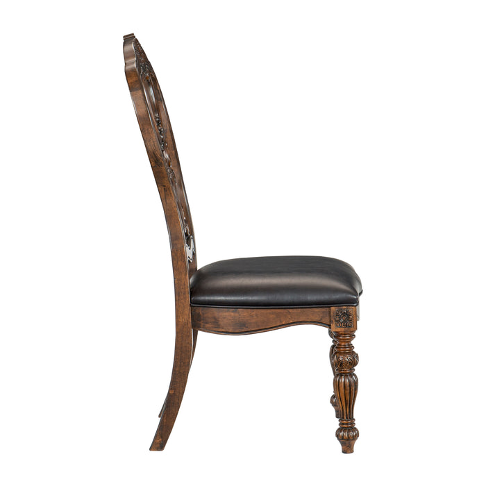 Bergen Dark Oak Side Chair