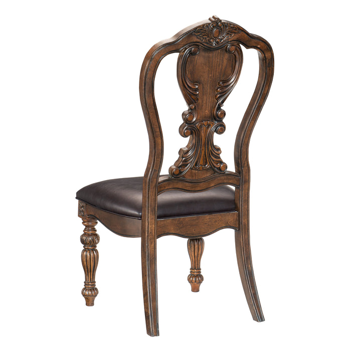 Bergen Dark Oak Side Chair