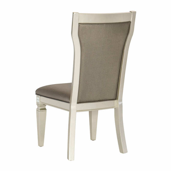 Juliette Champagne Side Chair, Set of 2