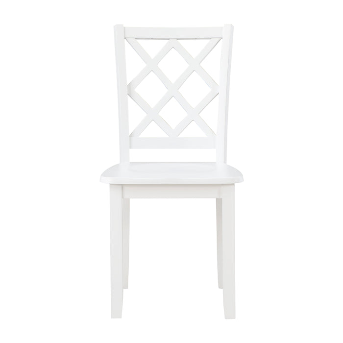 Astoria White 5-Piece Pack Dinette Set