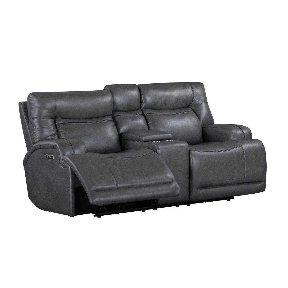 Titan - Reclining Console Loveseat