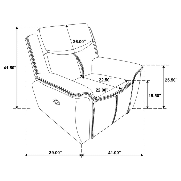 Sloane Reclining 3 Pc Set