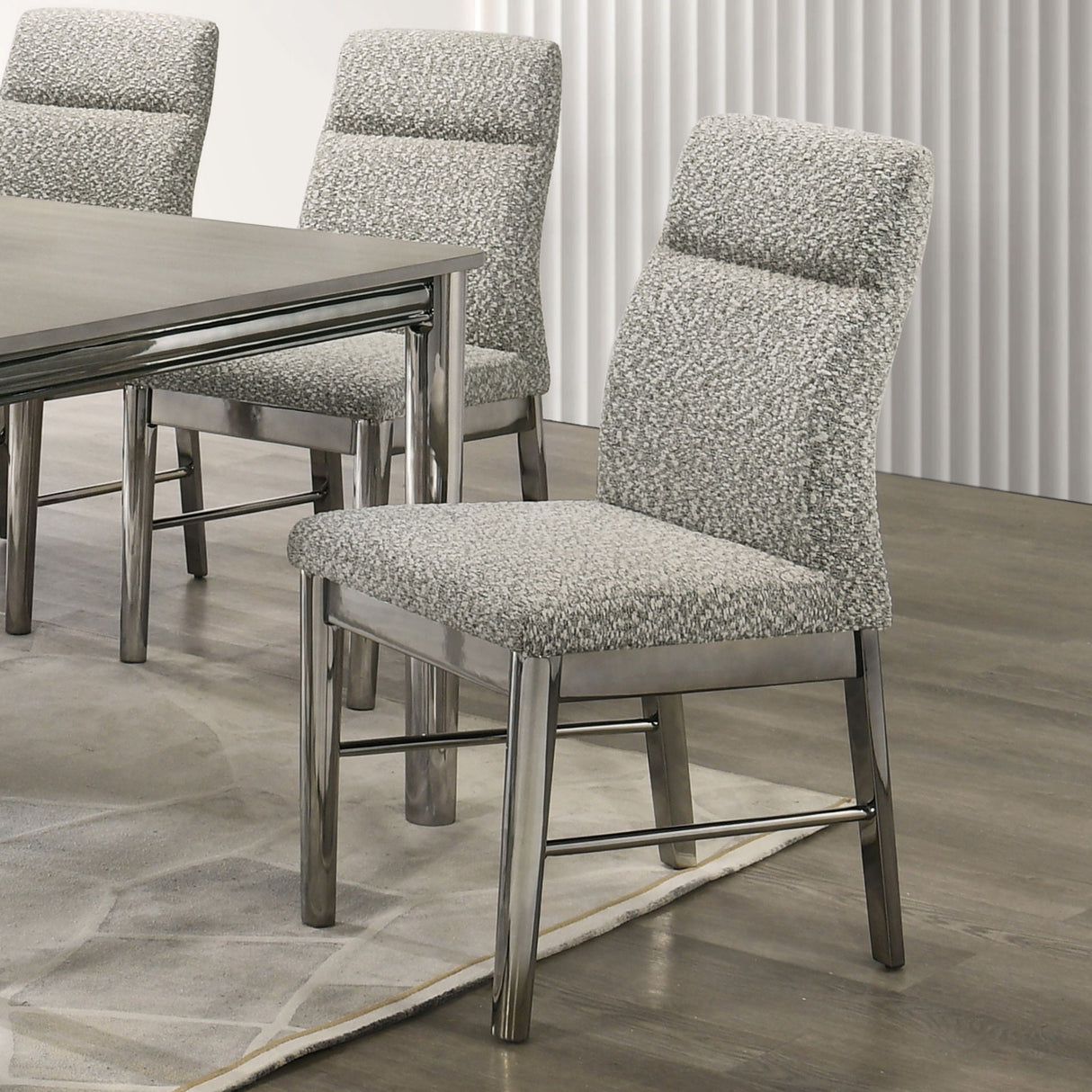 Lennox - Upholstered Side Chair (Set of 2) - Gray