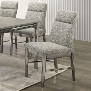 Lennox - Upholstered Side Chair (Set of 2) - Gray