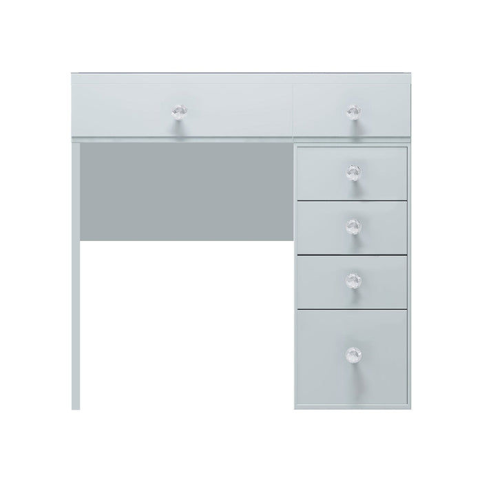 VANITII Diana Vanity Desk- 6 Storage Drawers