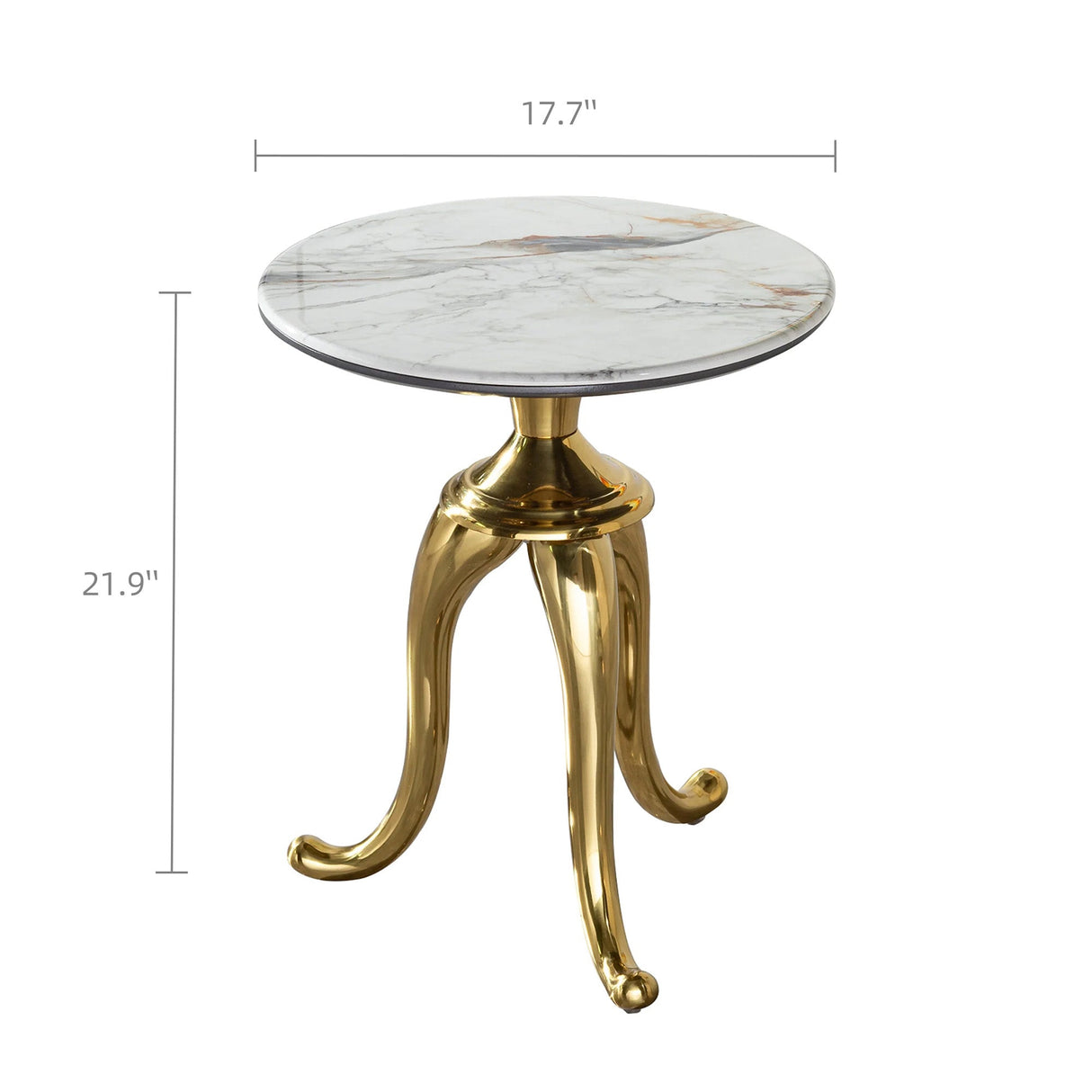 Carbon Steel Side Table