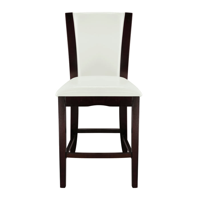 Daisy White Counter Height Chair, Set of 2