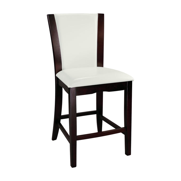 Daisy White Counter Height Chair, Set of 2