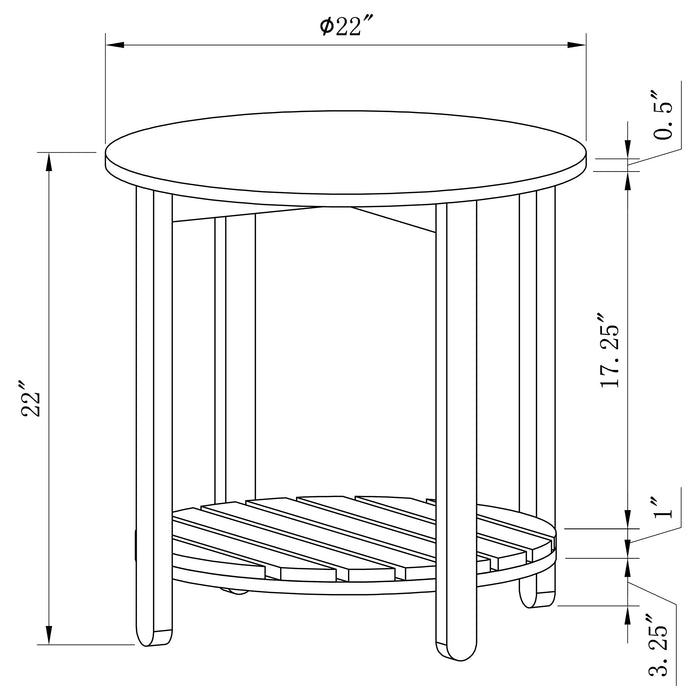 Fowler End & Side Table