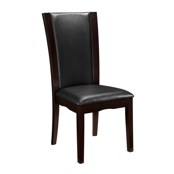 Daisy Dark Brown Side Chair, Set of 2