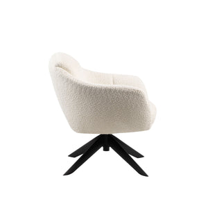 Fleming - Boucle Swivel Lounge Chair