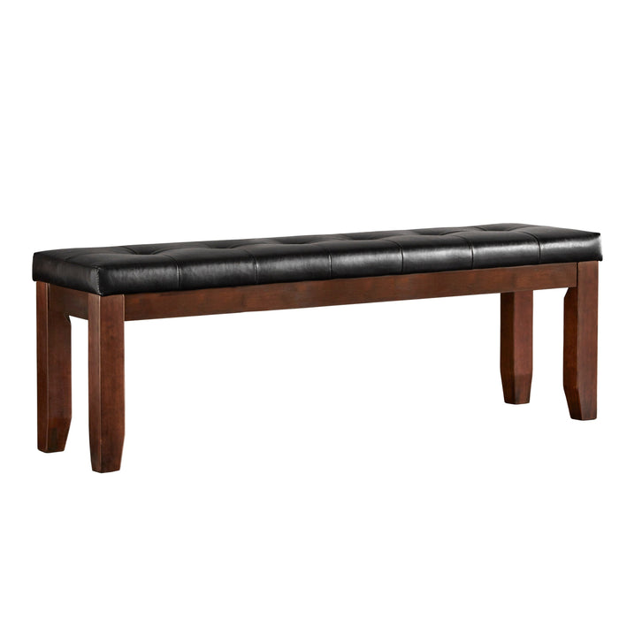 Ameillia Dark Oak 60' Dining Bench