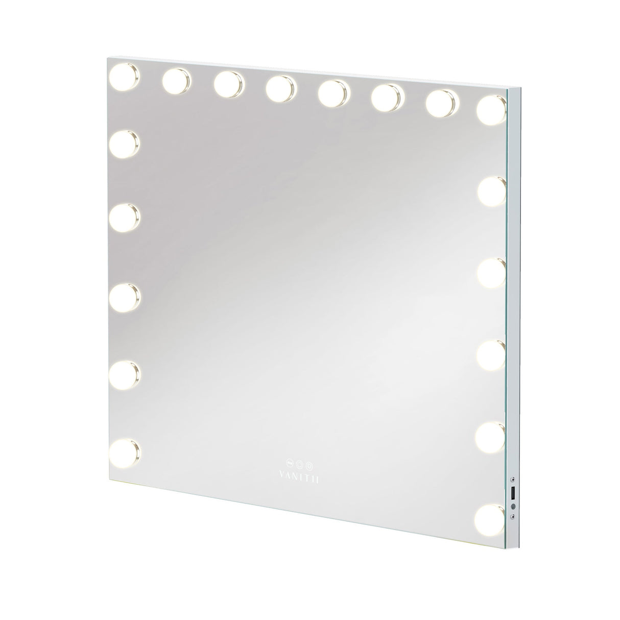 VANITII Mary Hollywood Vanity Mirror Pro XXXL - 18 Dimmable LED Bulbs