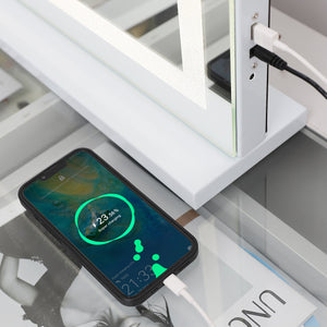 VANITII Hollywood led strip Music Mirror