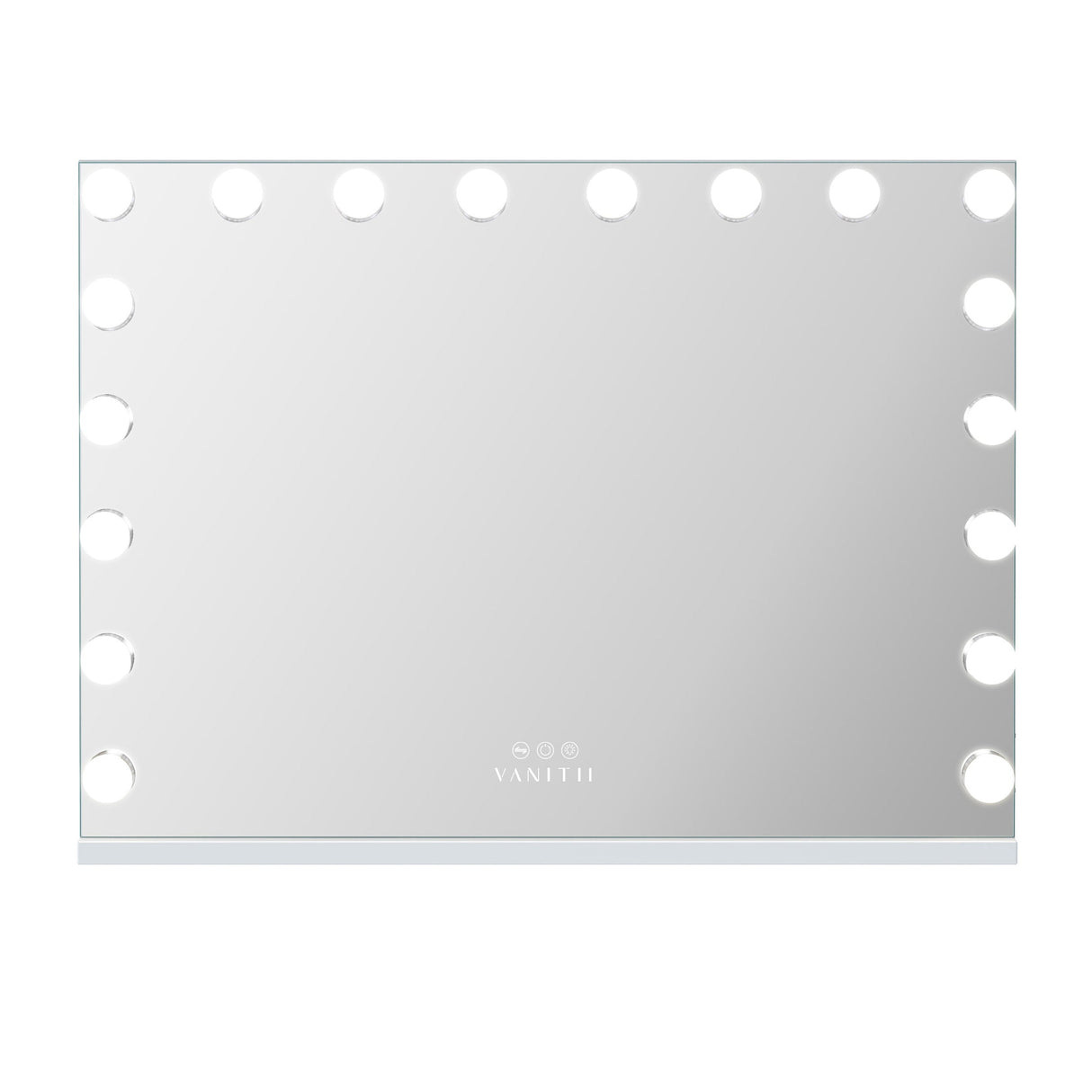 VANITII Mary Hollywood Vanity Mirror Pro XXXL - 18 Dimmable LED Bulbs