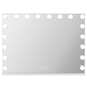 VANITII Mary Hollywood Glow Vanity Mirror with RGB - 18 Dimmable LED Bulbs