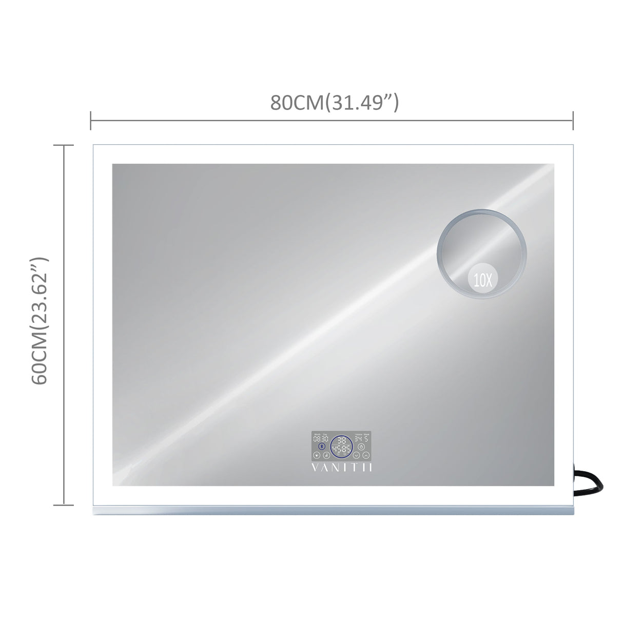 VANITII Hollywood Vanity Mirror with Led Light Strip