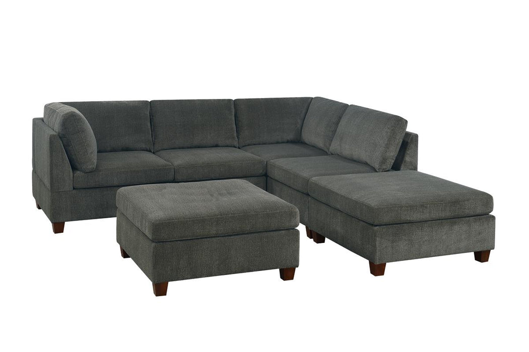 6-Pcs Sectional Modular Set