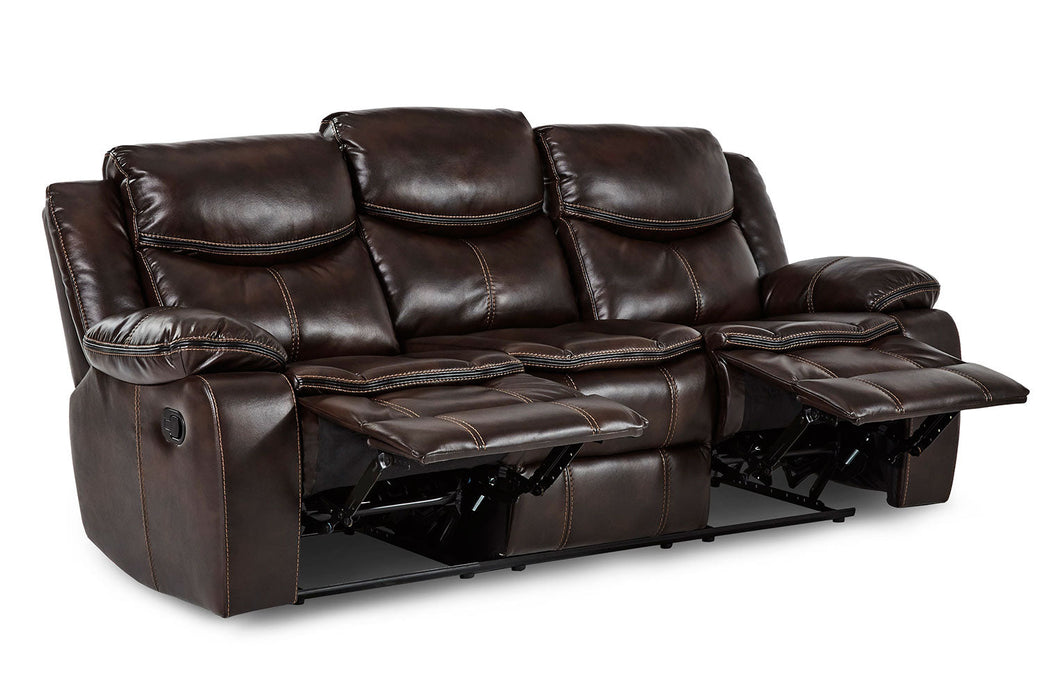 Bastrop Brown Reclining Sofa