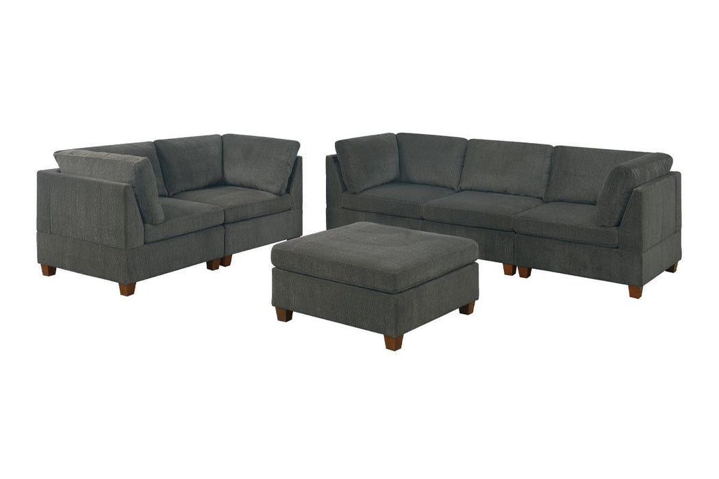 6-Pcs Modular Sofa Set