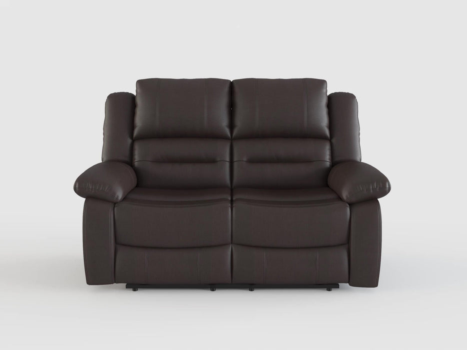 Jarita Chocolate Double Reclining Loveseat