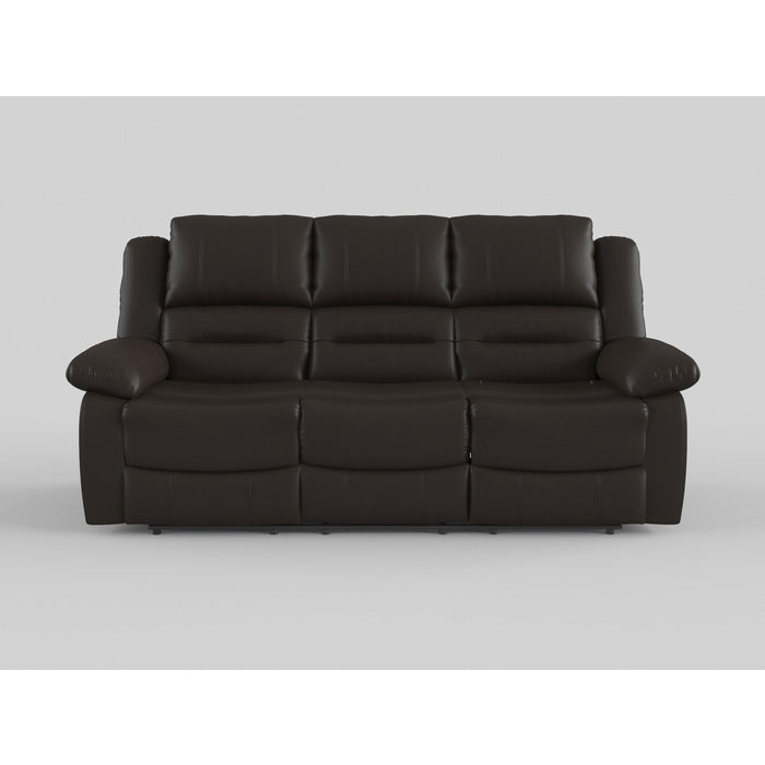 Jarita Chocolate Double Reclining Sofa