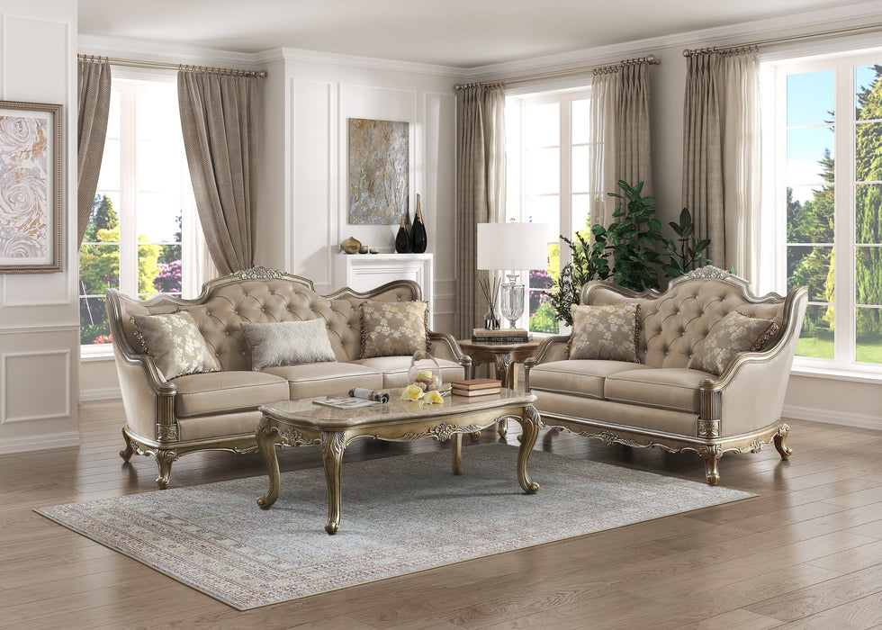 Florentina Taupe Loveseat