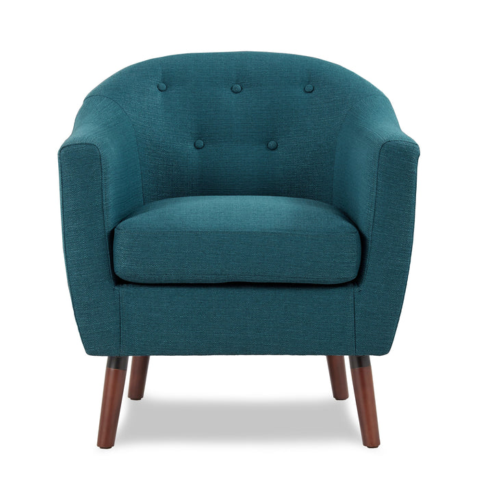 Lucille Blue Accent Chair