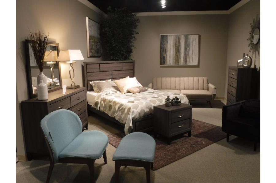 Davi Gray Panel Youth Bedroom Set