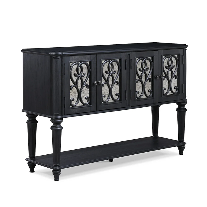 Kingsbury Black Side Board 2146