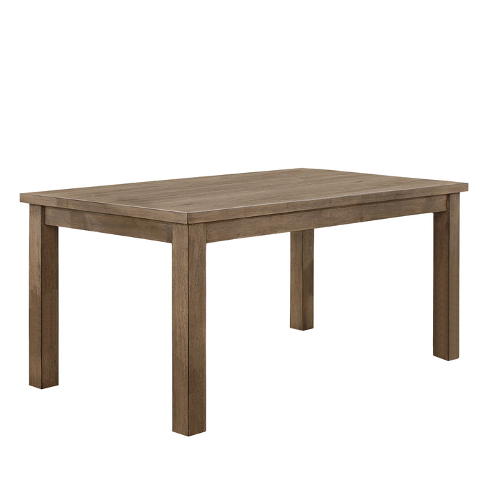 Janina Natural/Teal Dining Set