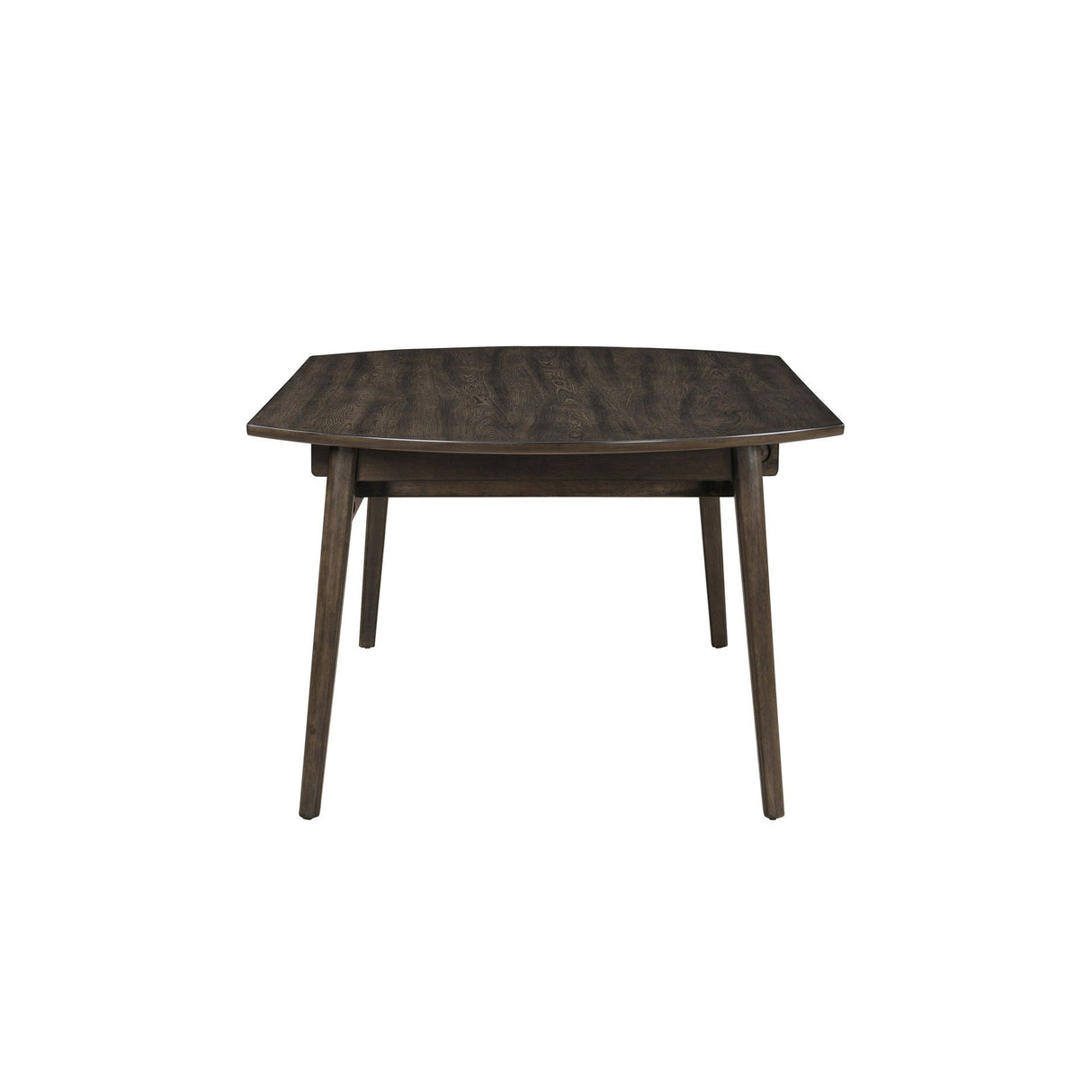 Rex - 65' Round Table With Self Storing Leaves - Walnut