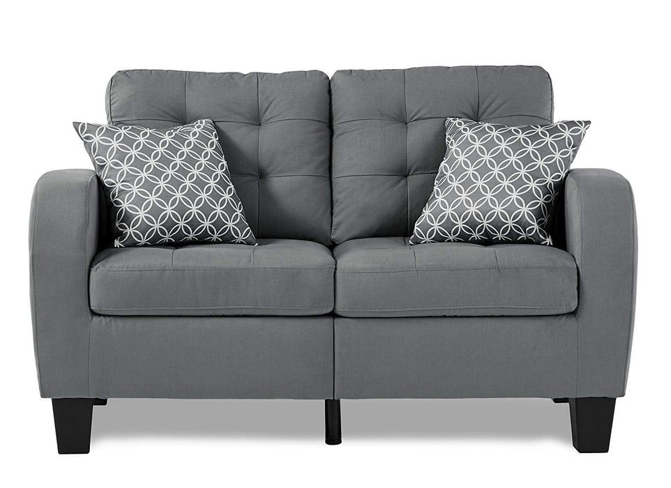 Sinclair Gray Loveseat