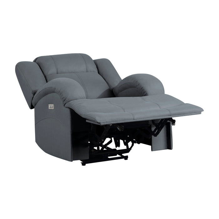 Camryn Graphite Blue Power Reclining Chair