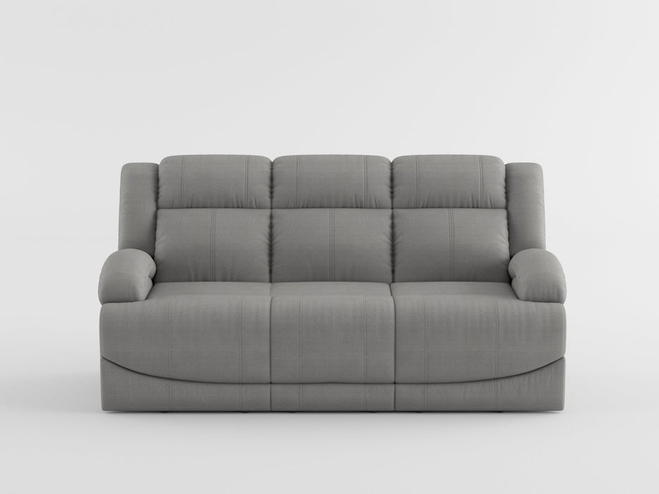 Camryn Graphite Blue Double Reclining Sofa