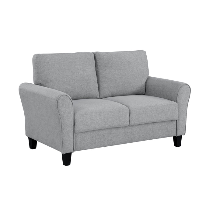 Ellery Dark Gray Loveseat