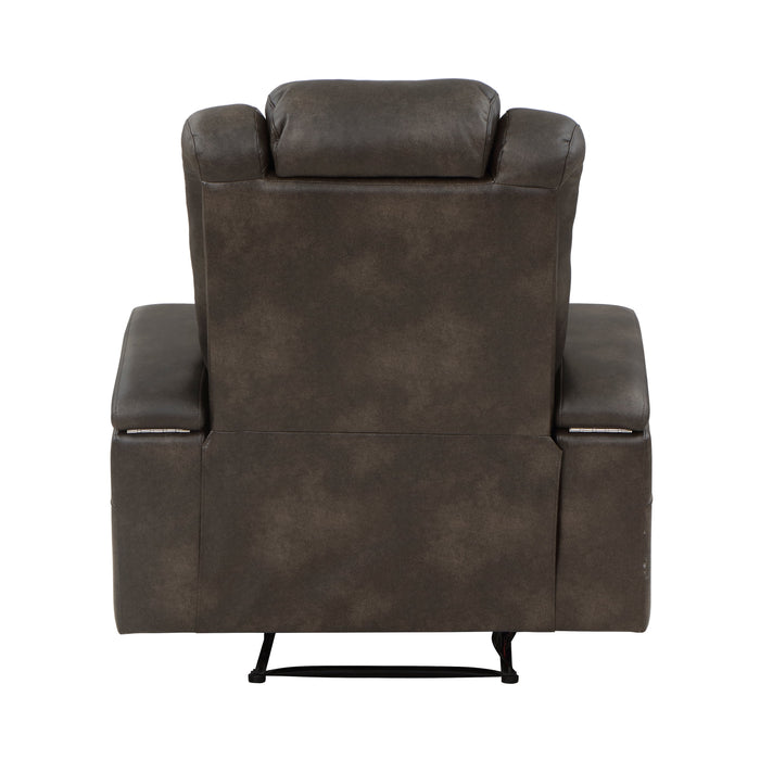 Tabor Dark Brown Power Reclining Chair