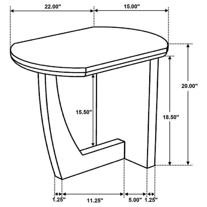 Fletcher End & Side Table