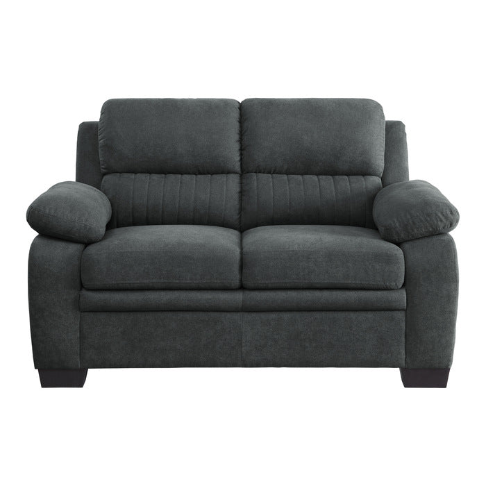 Holleman Dark Gray Loveseats