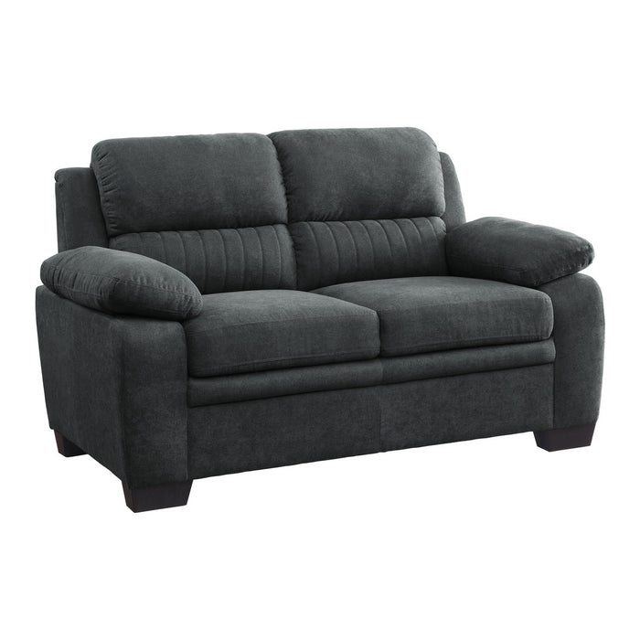 Holleman Dark Gray Loveseats