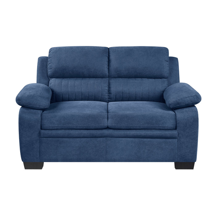 Holleman Blue Loveseat