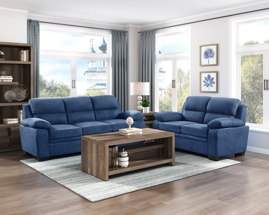 Holleman Blue Sofa