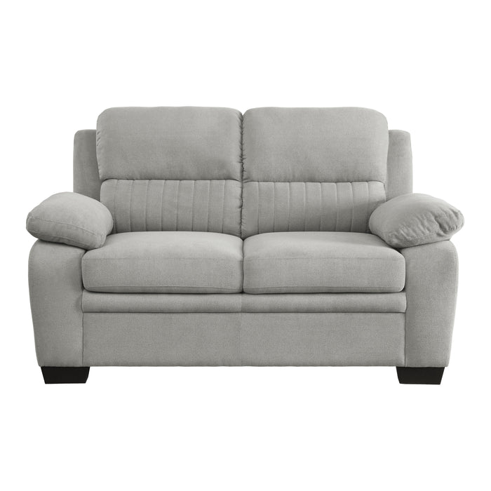 Holleman Gray Loveseat