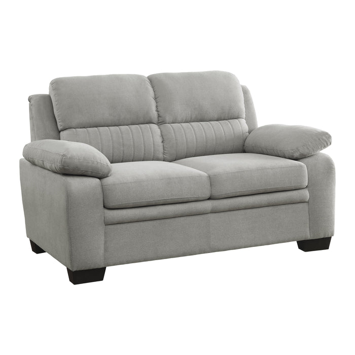 Holleman Gray Loveseat