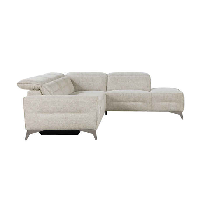 Adahlia Sand RAF Chaise Power Reclining Sectional