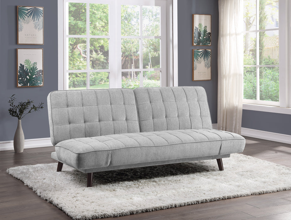 Driggs Silver Gray Elegant Lounger